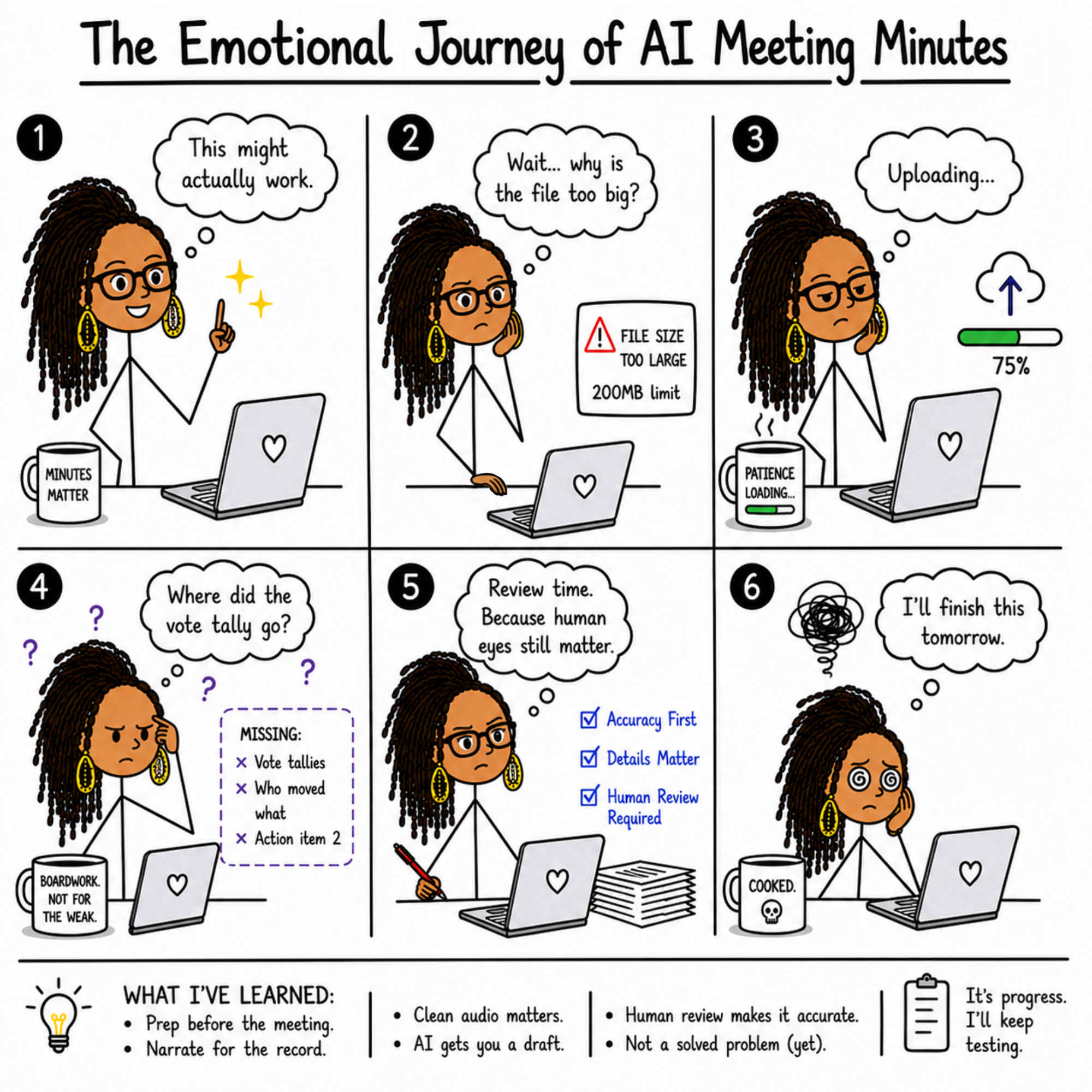 AI and Meeting Minutes: What's Working and What's Not