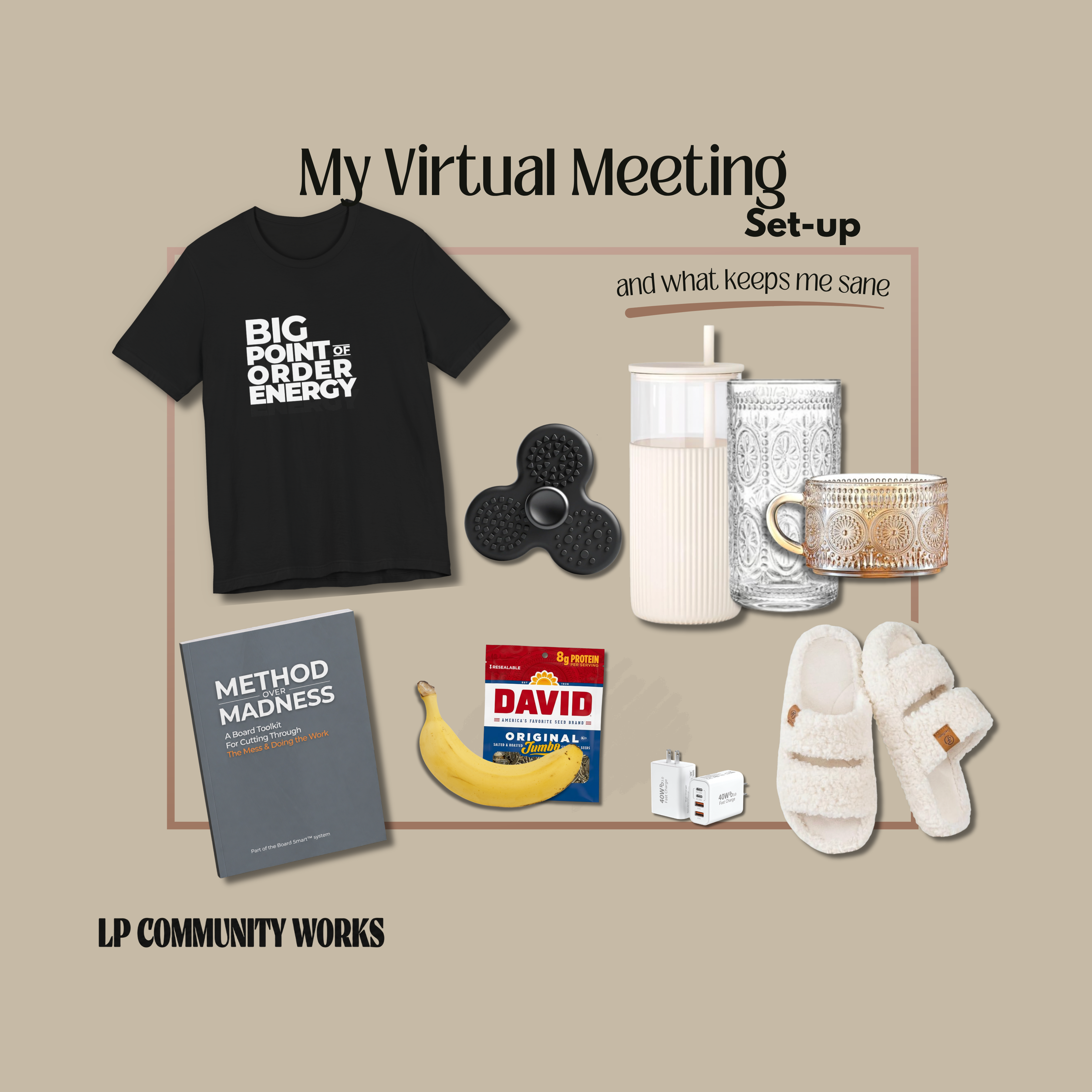 My Virtual Meeting Set-Up (and What Keeps Me Sane)