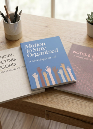 Meeting Journal | Pick Your Cover