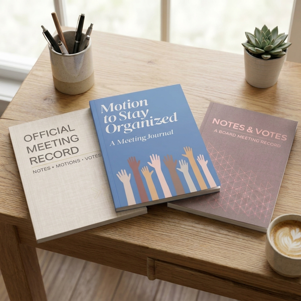 Meeting Journal | Pick Your Cover