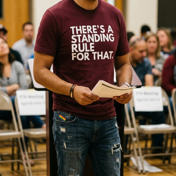Board Member T-Shirt | There's a Standing Rule for That.