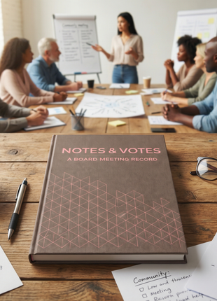 Meeting Journal | Pick Your Cover