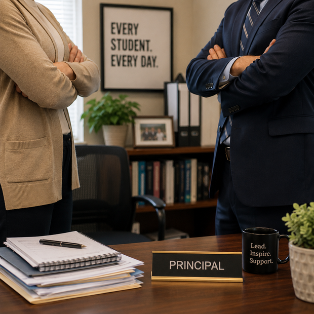 Banner image for: <h3>How to Disagree With the Principal </h3>